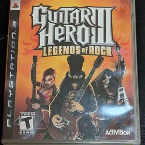 🎸 Guitar Hero III Legends of Rock PS3 – Complete in Case 🎸